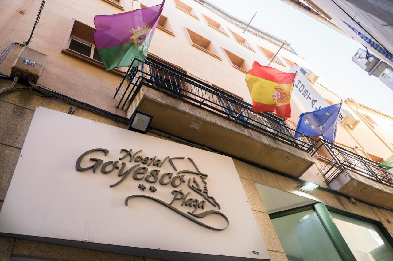Hostal Goyesco Plaza Plasencia Esterno foto